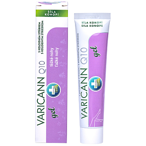 Annabis Varicann Q10 Hemp Gel with Colloidal Silver for Healthy Veins 75 ml