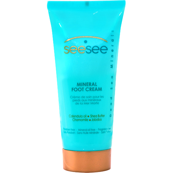 SeeSee Dead Sea Minerals Foot Cream with Dead Sea Minerals Foot Cream 100 ml