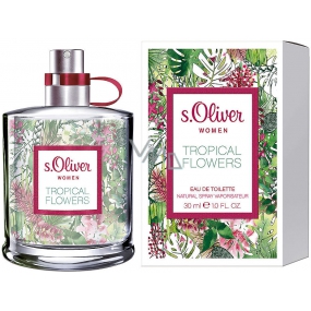 s.Oliver Tropical Flowers Women EdT 30 ml eau de toilette Ladies