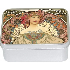 Le Blanc Iris - Iris Mucha natural solid soap in a box of 100 g