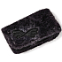 Nici Plush wallet 16x9,5 cm - black