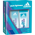 Adidas Pure Lightness perfumed deodorant glass for women 75 ml + deodorant spray for women 150 ml, cosmetic set