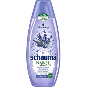 Schauma Nature Moments Provencal herbs and lavender for volume and fullness hair shampoo 400 ml
