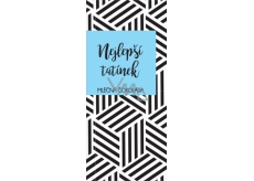 Albi Dárková mléčná čokoláda Nejlepší tatínek 50 g 14 x 6 cm