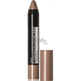 Gabriella Salvete Eyeshadow & Eyeliner 2in1 metallic eye shadow and pencil 04 Beige 3.5 g