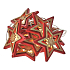 Emos Lighting Christmas Chain Star 1,35m, 10 LEDs, Warm White + 0.3m Power Cord
