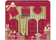 Baylis & Harding Fig and Pomegranate Liquid Body Soap 300 ml + Shower Cream 300 ml + Bath Milk 300 ml + Soap 150 g + Body Lotion 130 ml + Bath Crystals 100 g Gift Set Body Care