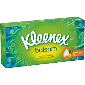 Kleenex Balsam hygienic handkerchiefs with marigold extract 3 layers of 72 pieces