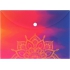 Albi Original Mandala document case on rainbow A5 - 148 x 210 mm