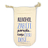 Nekupto Cheers Bottle bag Alcohol kills slowly ... so enough time 26 x 15 x 5 cm