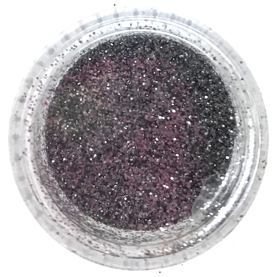 Professional Nail decorations glitter silver 132