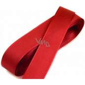 Nekupto Fabric taffeta ribbon red 3 mx 15 mm