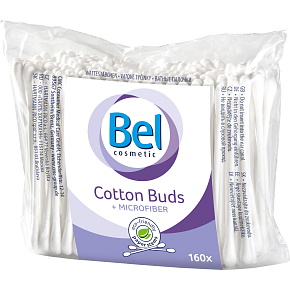 Bel Cosmetic cotton swabs, 160 pcs