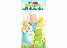 Nekupto Greeting Cards General Animals 116 x 220 mm 3494 K