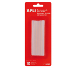 Apli Fusible sticks 7.5 mm x 10 cm, transparent 10 pieces