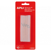 Apli Hot Glue Sticks 7.5 mm x 10 cm, transparent, 10 pieces