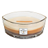 WoodWick Trilogy Cafe Sweets - Scented Candle with Wooden Wide Wick and Lid Boat 453 g