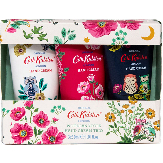 Heathcote & Ivory Magical Woodland hand cream 3 x 30 ml, cosmetic set
