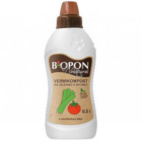 Bopon Natural Vermicompost for herbs and vegetables liquid fertilizer 500 ml