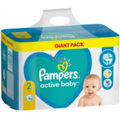 Pampers Active Baby Giantpack Mini size 2, 4-8 kg diaper panties 96 pieces