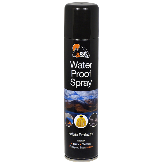 Out & About Waterproof Spray water-resistant spray for tents, sleeping bags, and clothing 300 ml