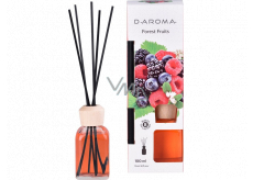 D-Aroma- Forest Fruits - Forest fruit aroma diffuser with sticks for gradual release of aroma 100 ml