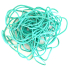 Rubber bands green 20 g 619