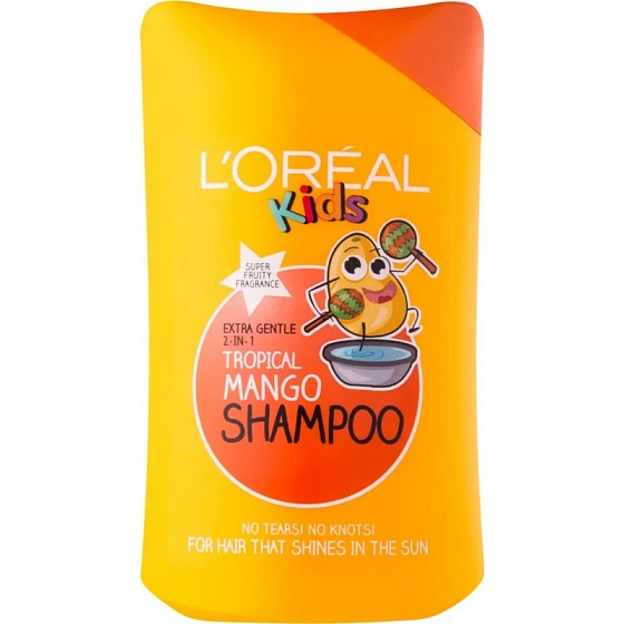 Loreal Paris Kids Tropical Mango 2in1 shampoo and conditioner for children 250 ml