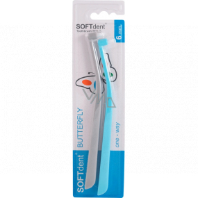 Soft Dent Butterfly single-bond toothbrush 6 mm 2 pieces