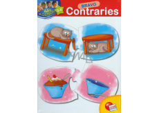 Baby Genius Maxi puzzle Kontrasty pro děti 12 dílků, doporučený věk 3-6