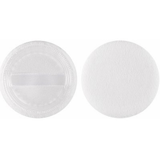 Powder puff white with belt 10 cm 1 piece