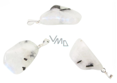 Moonstone Troml pendant natural stone, 2,2-3 cm, 1 piece, stone of destiny