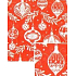 Nekupto Christmas gift wrapping paper 70 x 1000 cm Red white flask