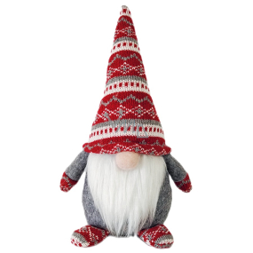 Leprechaun in patterned hat 23 cm