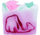 Bomb Cosmetics Kiss from a Rose - Kiss from a Rose natural glycerin soap 100 g