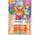 Tetesept Monsters crackling coloured bath salt for children 45 g