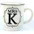 Albi Ceramic plate with Mrs K inscription 320 ml