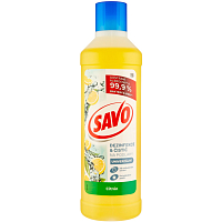 Savo disinfectant and floor cleaner Lemon 1 l