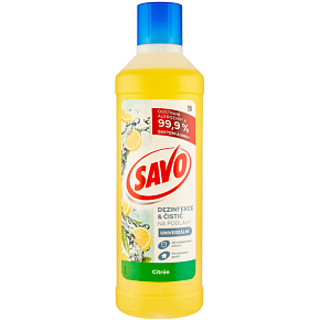 Savo disinfectant and floor cleaner Lemon 1 l