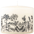 Emocio Flowers ivory candle ellipse 120 x 55 x 95 mm