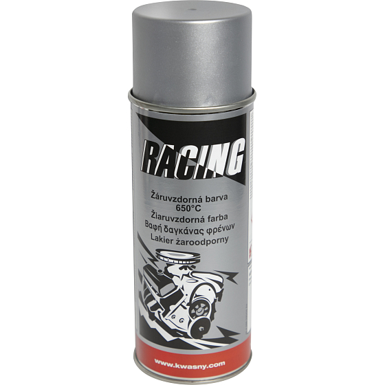 Auto-K Racing heat-resistant paint 650 °C, silver, 400 ml