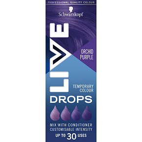 Schwarzkopf Live Drops Purple Orchid Hair Coloring Drops, 30 ml