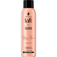 Schwarzkopf Taft x Gliss Silky Shine hair spray for shine 150 ml