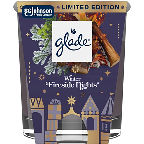 Glade Scented Candle Winter Fireside Nights 112g Glade Scented Candle Winter Fireside Nights 112g