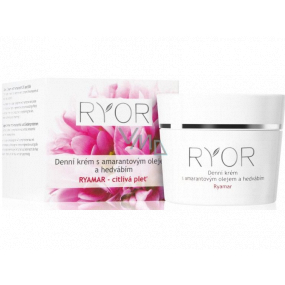Ryor Ryamar with amaranth oil and silk day cream for sensitive skin 50 ml