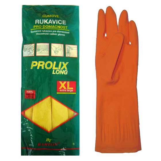 Bartoň Prolix Rubber Protective Gloves size XL 1 pair