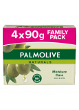 Palmolive Naturals Olive Milk solid toilet soap 3 + 1 piece 90 g