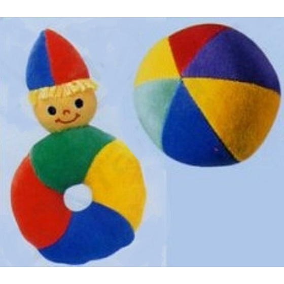 Nuk Textile toy Clown 1 piece