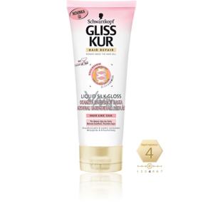 Gliss Kur Liquid Silk Gloss regenerating mask 200 ml