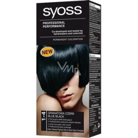 Syoss Professional Hair Color 1 - 4 Blue / Black